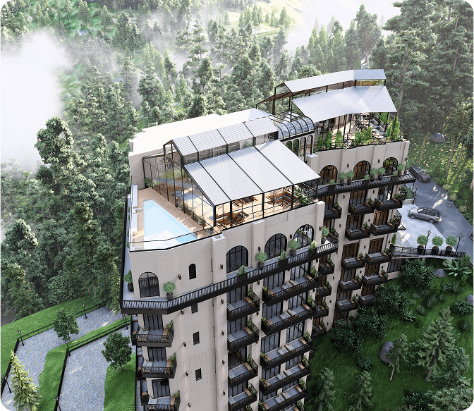 Mountain real estate investment opportunity at Serene Heights Nathia Gali